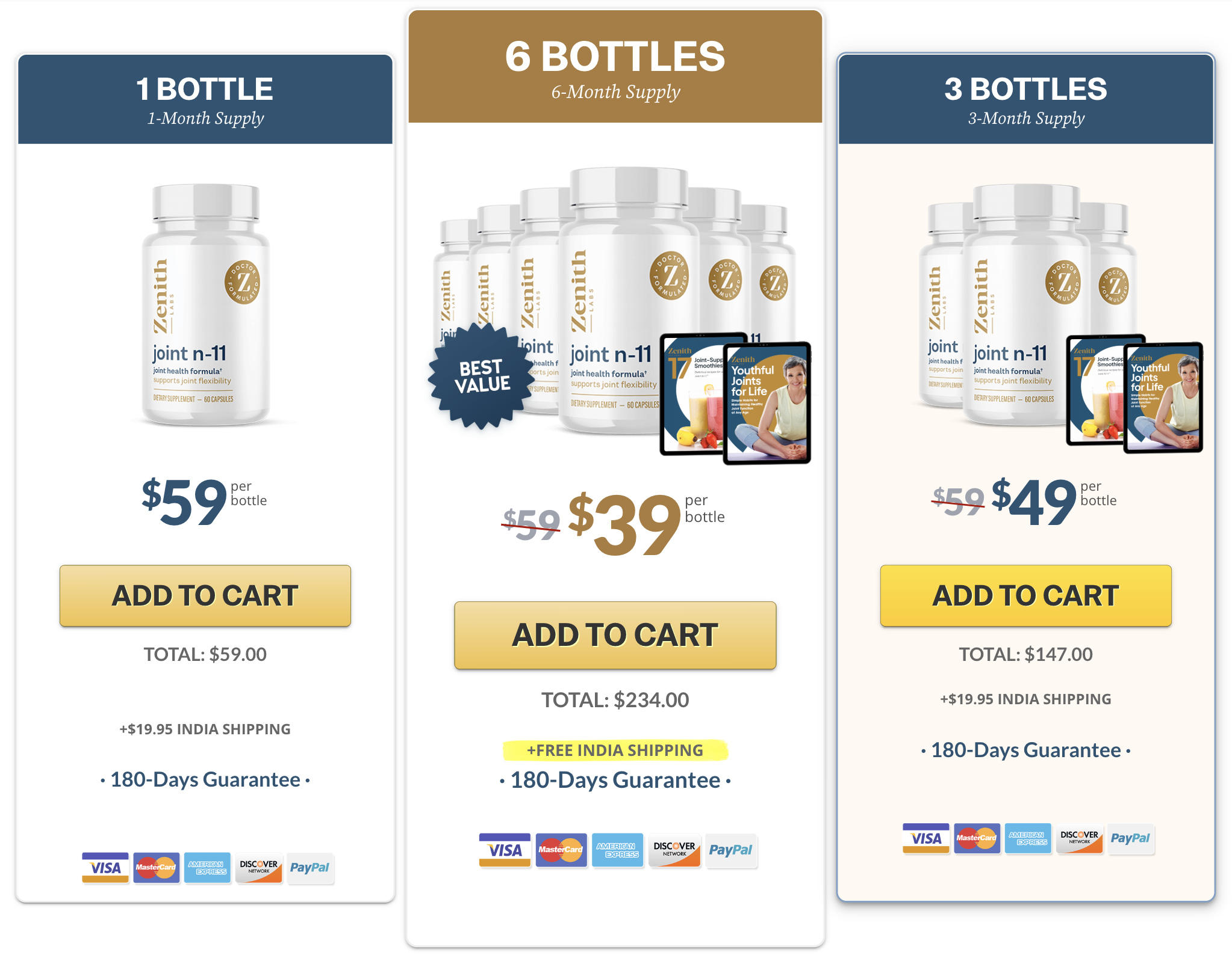 Joint N-11 pricing label